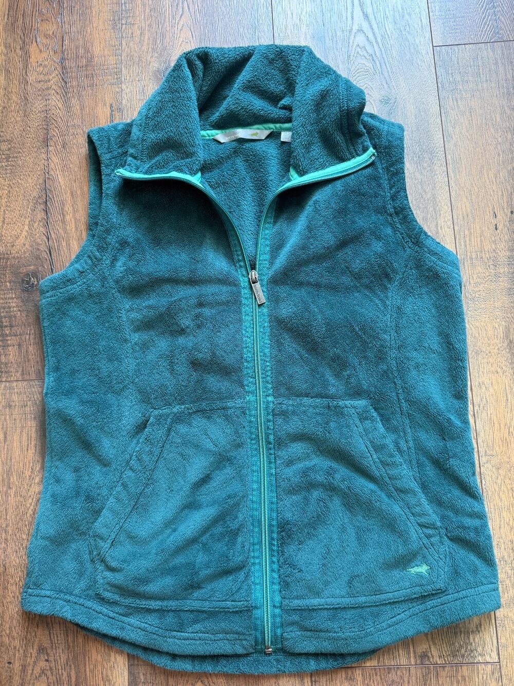 Horny Toad Gorpcore Teal Fleece Full Zip Vest Toad & Co XS